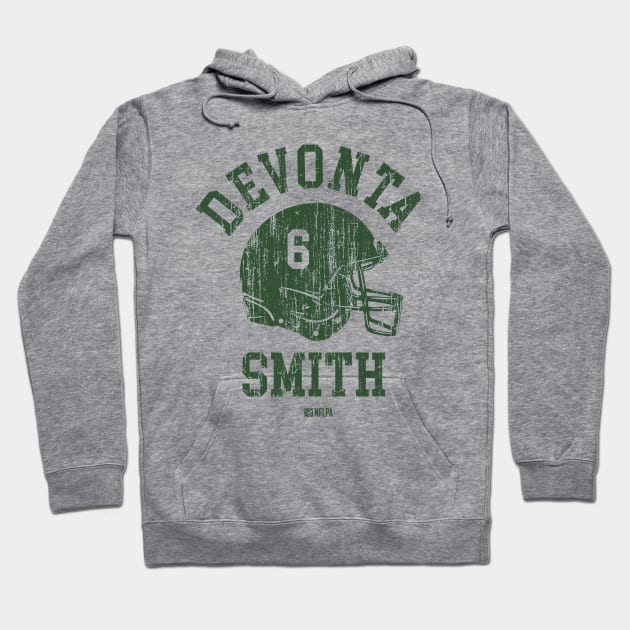 DeVonta Smith Philadelphia Helmet Font Hoodie by TodosRigatSot